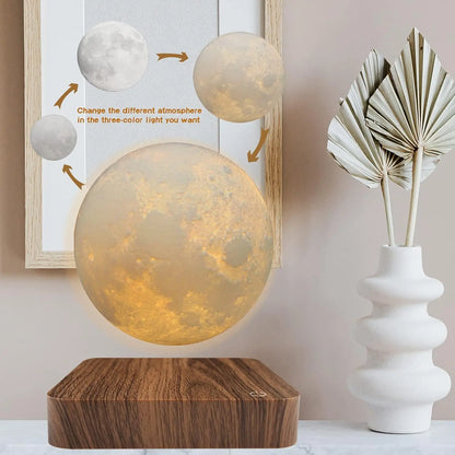 Levitating Moon Lamp